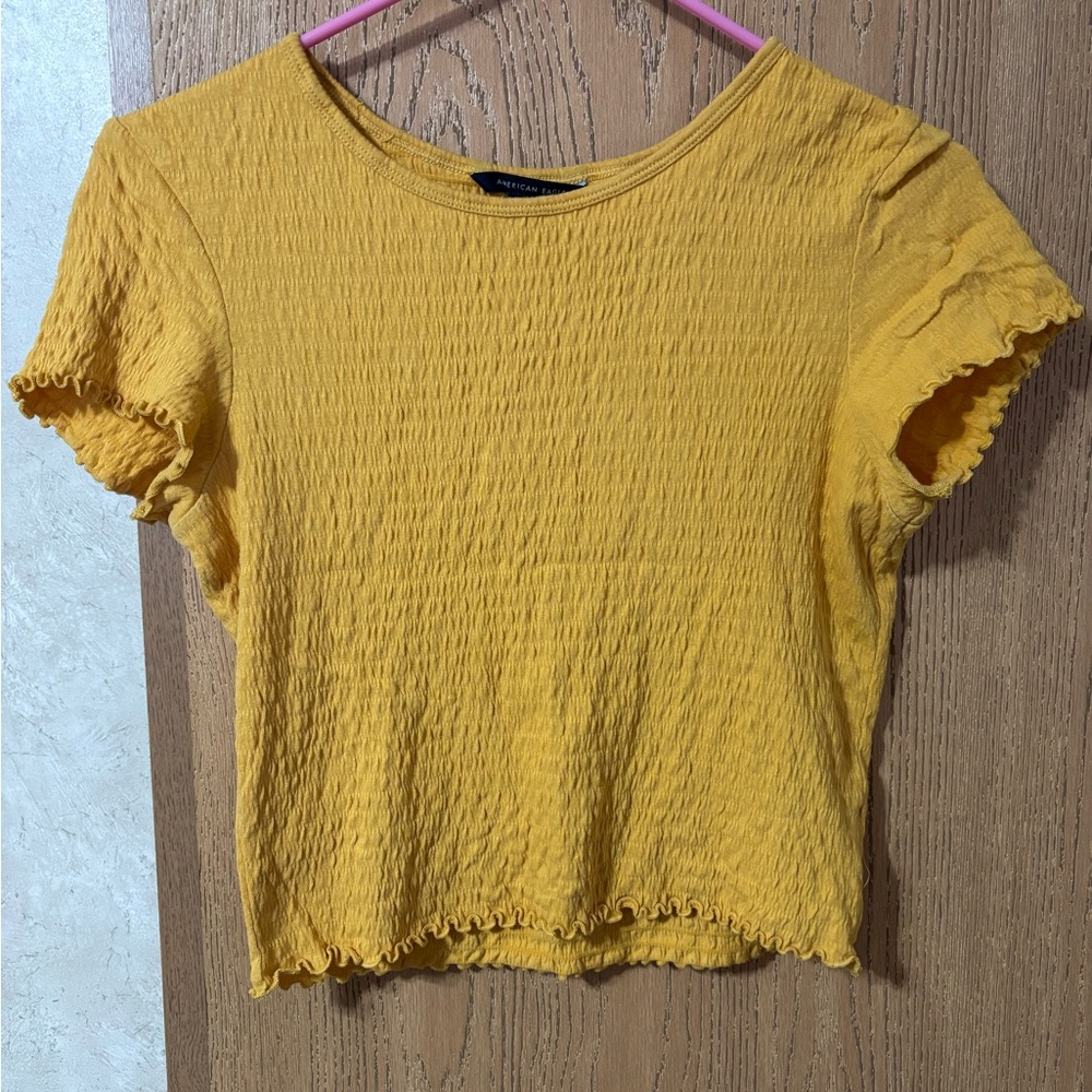🔆2 for $6 🔆 American Eagle yellow crop top